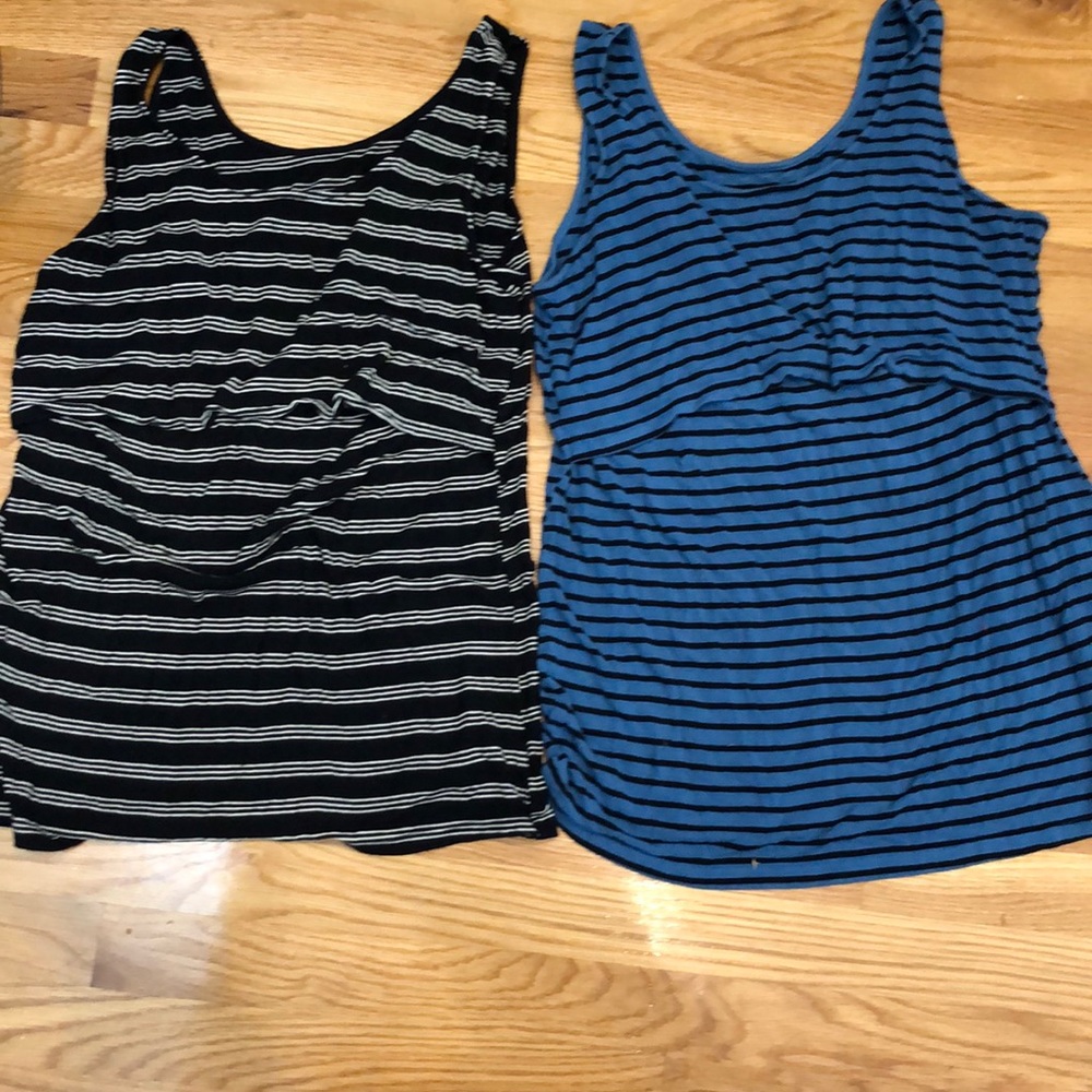 XL nursing tanks